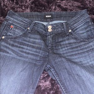 Hudson Dark Wash Collin Flap skinny jean